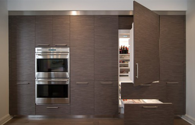 Hidden Fridge Cabinet